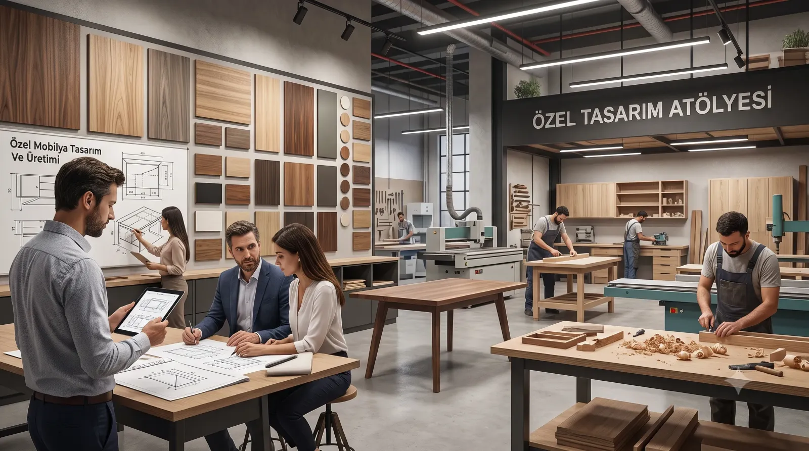 Özel Mobilya Tasarım ve Üretimi